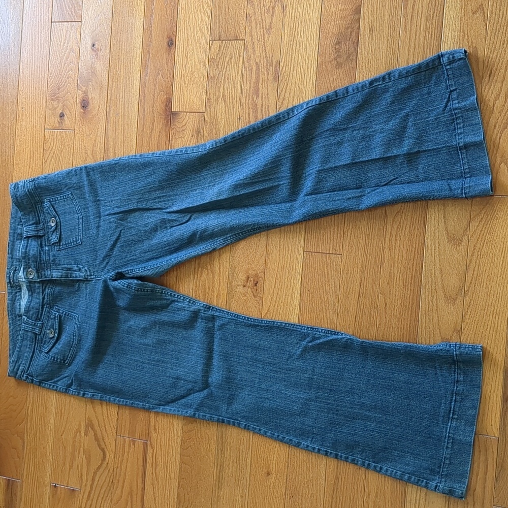 Madison Women's Mid Blue Flare Jeans